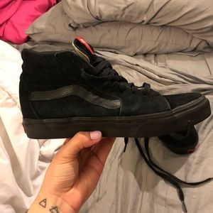 Original all black Vans sk8 highs